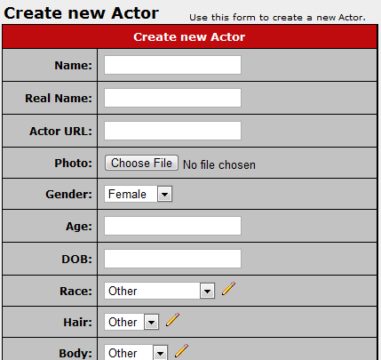 Creating a New Actor in CARMA
