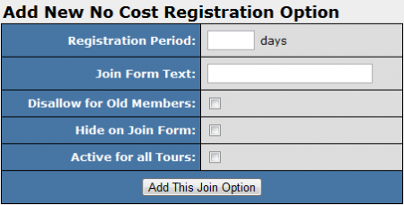 Creating a New NCR Join Option