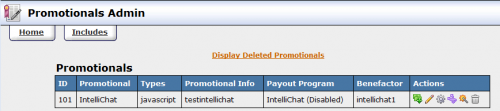 Configuring Your Promotionals Admin